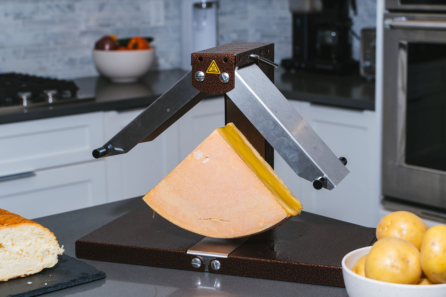 Quarter Round Raclette Machine