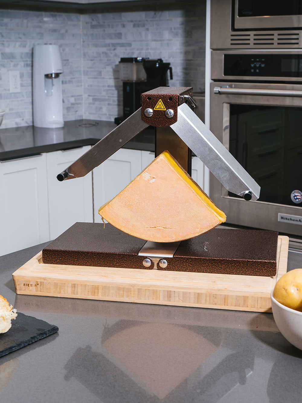 Quarter Round Raclette Machine